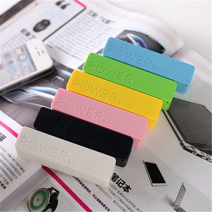 Colourful power banks