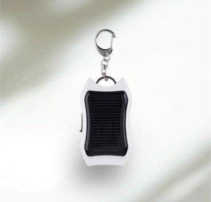 Mini Solar Power Bank Keychain